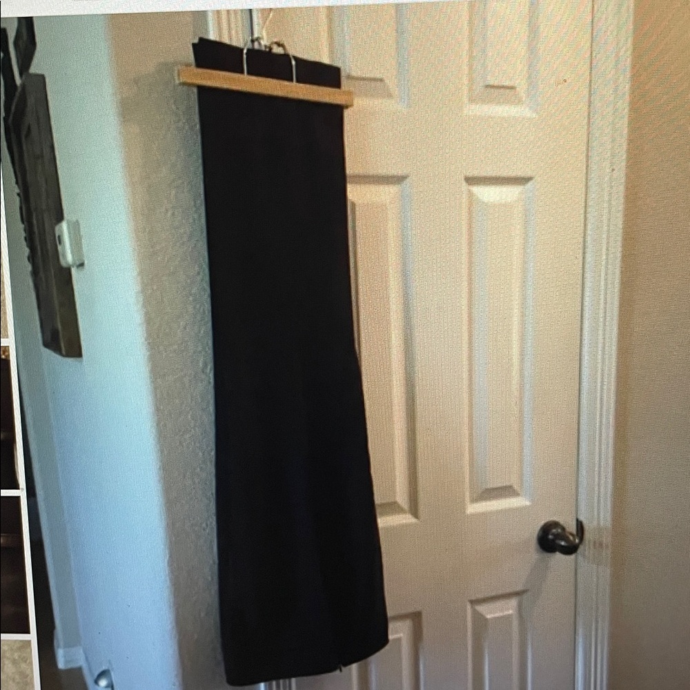 Talbots Brown Wool Side Zip dress pants 8P